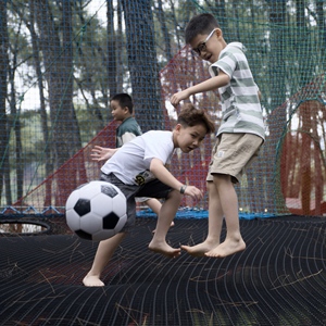 Ropecube - Equipo de Diversión para Parques Forestales: Trampolín de Árbol Tejido a Mano, Resistente a la Corrosión y a los Rayos UV, Túnel de Escalada y Columpio Colgante - Product Image 2