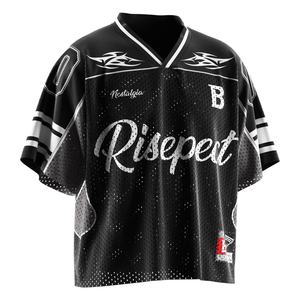 เสื้อฟุตบอลสไตล์เรโทรพร้อมโครงสร้างระบายอากาศเย็นสบาย แผงหมายเลขแบบปรับแต่งได้ และผ้าแห้งเร็วสำหรับสวมใส่ลำลอง - Product Image 5