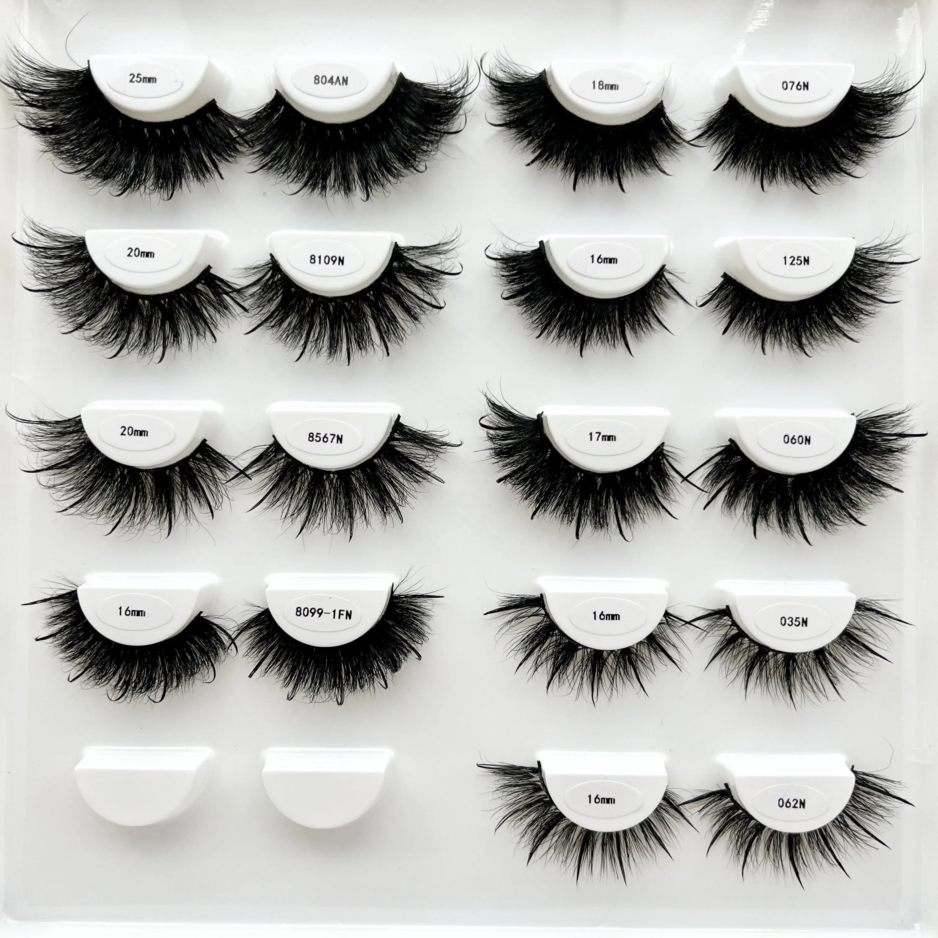 Ready to ship fast shipping 25mm real mink lashes wispy crazy false eyelash