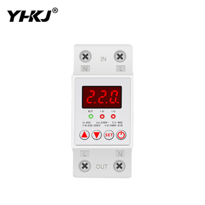 YHAVP-1 de rail Din Courant de surtension réglable 40A 63A 220V 230V Protection contre les surtensions Relais Protection contre les surtensions - Product Image 1
