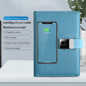 Smart diario taccuino Logo personalizzato intelligente AI disegno a mano blocco per dita A5 Planner Agenda con ricarica Wireless Powerbank - Product Image 2