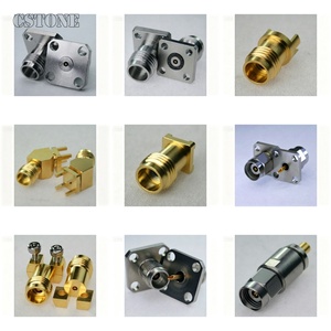 SMA862HS-0000 射频连接器 SMA 插座 16mm <span class=keywords><strong>2</strong></span>孔法兰，带圆形触点 (1.27L=<span class=keywords><strong>2.3</strong></span>) PTFE L=4.718GHz VSWR1.<span class=keywords><strong>2</strong></span> - Product Image 3