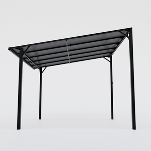 <span class=keywords><strong>Abri</strong></span> <span class=keywords><strong>de</strong></span> voiture en aluminium Pergola & Backyard Leisure Gazebo Eco-Friendly Metal Frame Shelter with Coating Rainproof Rust-Proof Features - Product Image 4