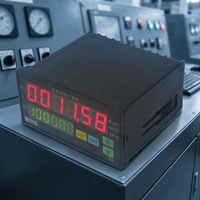 Tachymètre numérique haute précision à 6 chiffres, fréquencemètre, compteur de vitesse, 0,1 % FS, communication RS232 Modbus-RTU, 90-260 V AC/DC