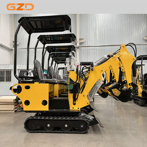 GZD 10.3hp Motor diésel Excavadora sobre orugas pequeña Mini excavadora - Product Image 2