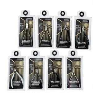 Coupe-ongles et pince à cuticules en acier inoxydable à mâchoires complètes, pour éliminer les peaux mortes, coupe-ongles d'orteils, outils de soin des doigts - Product Image 4