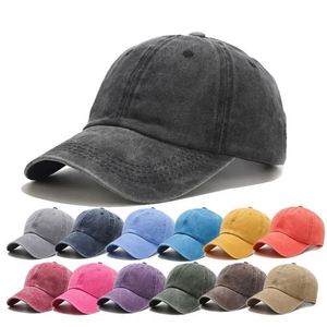 Gorras de Béisbol de Algodón Lavado, Estilo Vintage, Unisex, con Logotipo Personalizado, Sin Estructura, al Por Mayor - Product Image 1