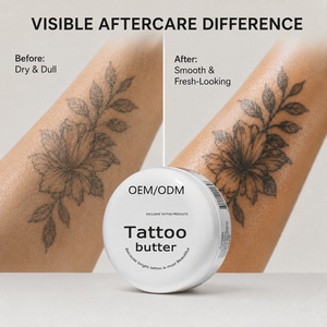 Crema para Tatuajes de Marca Privada para <span class=keywords><strong>Antes</strong></span>, Durante <span class=keywords><strong>y</strong></span> Después del Proceso de Tatuaje, Lubrica e Hidrata - Product Image 6