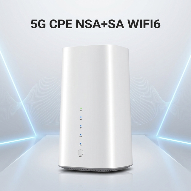 B73 5G CPE Router with UPS Battery and POE Port