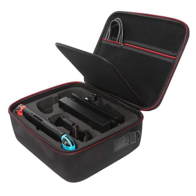 Large Capacity Shockproof Carrying Bag EVA Hard Protective Storage Case for Nintendo Switch Accessories