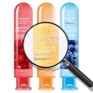 <span class=keywords><strong>Lubricante</strong></span> con Sabor a Fruta, Soluble en Agua, Sin Enjuague, Lubricantes para el Cuerpo Humano, 80 ml, 0.3 kg, Seguro para Lamer, Juguetes Sexuales para Adultos - Product Image 3