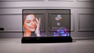 Écran OLED transparent de 55 pouces, affichage numérique de bureau, écran tactile, moniteur sans cadre, téléviseur intelligent OLED K Ultra HD Android - Product Image 2
