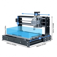 Máquina de grabado CNC 3018 Pro para perforación de placas de circuito impreso y fresado de madera de alta precisión