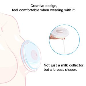 Confezione da 2 coppette per l'<span class=keywords><strong>allattamento</strong></span> per mamme che allattano, <span class=keywords><strong>in</strong></span> silicone flessibile per la raccolta del <span class=keywords><strong>latte</strong></span> materno con scatola portaoggetti, riutilizzabili - Product Image 4