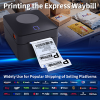 Xincode 100mm étiquette imprimante thermique USB BT autocollant bordereau d'expédition imprimante thermique 4x6 pour étiquettes d'expédition avec Shopify USPS