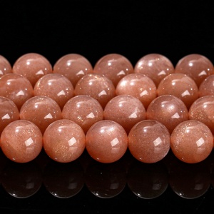 Натуральный лунный камень, круглые свободные бусины, оптовая продажа, Мягкие Энергетические лечебные камни ручной работы, принадлежности для изготовления ювелирных изделий - Product Image 3