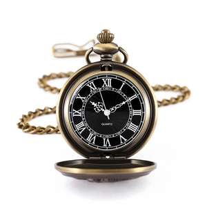 Großhandel Schmuck Halskette Uhr Vintage Steampunk Zubehör <span class=keywords><strong>Dr</strong></span> Who Taschenuhr mit Kette für Männer Geschenk - Product Image 2