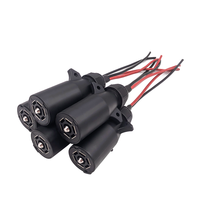 Kabel Perakitan Soket Konektor 2 Pin SAE Bu Ll Et Ke 7 Pin, Kabel Harness Trailer