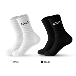Calcetines Deportivos de Algodón Blanco Personalizados Populares, Calcetines de <span class=keywords><strong>Tenis</strong></span> con Logotipo Personalizado <span class=keywords><strong>para</strong></span> <span class=keywords><strong>Hombre</strong></span> - Product Image 2