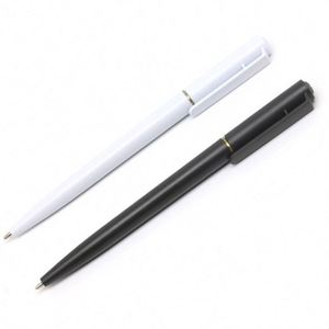 New 2023 Plastic Twist Personalized Custom Logo Slim Ballpoint Pen for Promotional Office <b>Gift</b> - Product Image 1