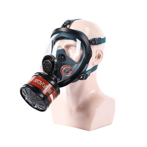 Diadema de silicona personalizada para máscara de gas, reutilizable, protección contra polvo y gases nocivos para minería, plantas químicas y pintura. - Product Image 1