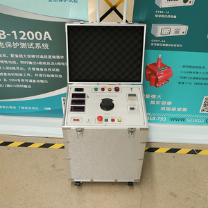 Hvhipot xách tay <span class=keywords><strong>10KV</strong></span> 100mA AC DC kết hợp điện môi thiết bị kiểm tra một mảnh thiết kế chịu được điện áp Tester - Product Image 6