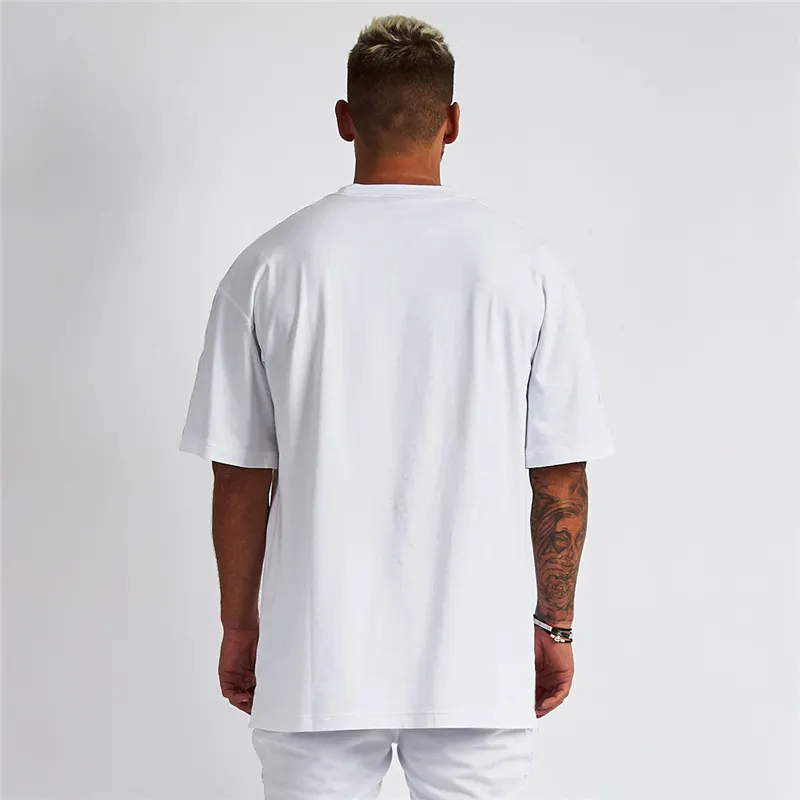 240g 280g fallen Schulter coole T-Shirts benutzer definierte Qualität Streetwear Männer übergroße T-Shirt beste schwere Baumwolle Herren T-Shirt