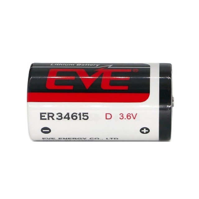 EVE  ER34615 Li-SOCl2 NB-IOT High Capacity Gas Meter 3.6V 19Ah D Size Primary Batteries