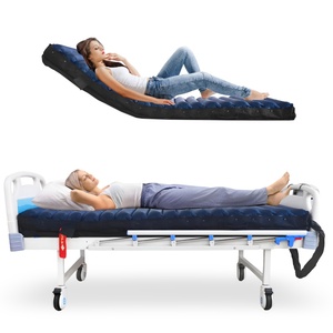 Cama de <span class=keywords><strong>hospital</strong></span> Senyang impermeable azul ondulación resistente alivio de presión con colchón de espuma viscoelástica - Product Image 6