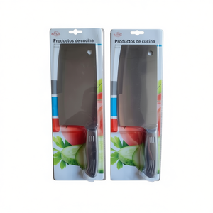 Kitchen Knife Cuchillo De Cocina 12 Pc Set Dual Ply Stainless Steel For Chopping Slicing - Product Image 2