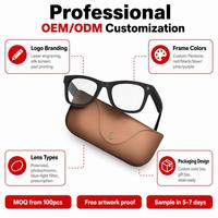 Lunettes Intelligentes avec Caméra 8MP 1080P Vidéo POV Étanche IP67 Traduction IA en Temps Réel Contrôle Vocal via Application Idéales pour le Vlogging