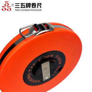 Ruban à mesurer en fibre de verre rétractable, <span class=keywords><strong>double</strong></span> face, échelle métrique/im impériale, outil de mesure durable pour la construction et l'ingénierie - Product Image 4