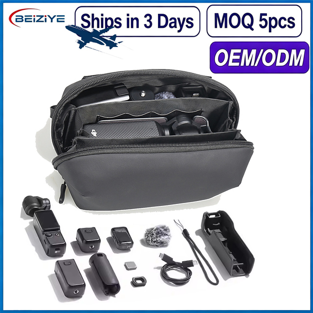 Multilayer Protective Bag for DJI OSMO Pocket 4 Pro 3 Carrying Bag Lightweight Action Camera Storage Case Camera Accessories