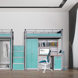 <span class=keywords><strong>Lit</strong></span> superposé en acier à bas prix avec personnel de <span class=keywords><strong>bureau</strong></span> <span class=keywords><strong>lit</strong></span> pour dortoir étudiant combinaison table et <span class=keywords><strong>lit</strong></span> simple ne <span class=keywords><strong>pas</strong></span> occuper l'espace - Product Image 4