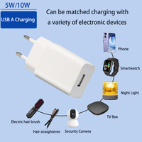5V 1A/2A USB duvar şarj cihazı ab adaptörü ile 1M USB tip-c kablo fişi iPhone 15/16, Android akıllı telefonlar ve tabletler (1 Set)