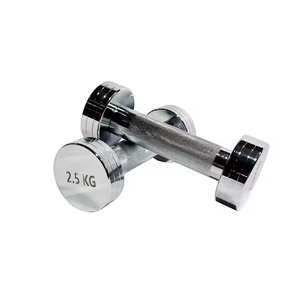 Set di Manubri Personalizzati di Alta Qualità in Cromo e Oro per Palestra Domestica <span class=keywords><strong>Pesi</strong></span> Liberi in Acciaio Dorato - Product Image 4