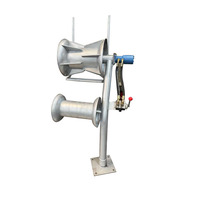 Offre Spéciale hydraulique filet de pêche chalut bateau de pêche treuil hydraulique grand tracteur filet de pêche transporteur