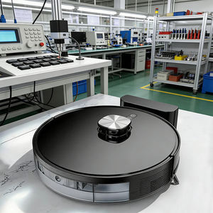 Aspiradora Robótica Recargable V8 con Navegación LDS OEM, Limpieza Automática, Filtro HEPA, Control por Aplicación, para Uso Doméstico y Hotelero - Product Image 1