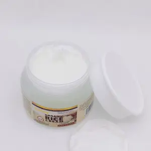 OEM ODM Organic Rice Extract Anti Aging Young Beauty Moisturizing Lotion Make your Face Skin Smooth and Soft Whitening Cream