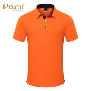 최고 가성비 남성용 OEM 무지 골프 폴로 티셔츠 및 골프 의류 - Product Image 1
