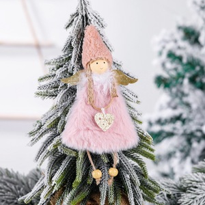DAMAI Christmas Tree Angel Decorative Pendant Xmas Tree Hanging Decorative Ornament Christmas Decoration - Product Image 3