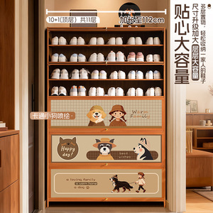 Multi-layer <b>shoe</b> <b>storage</b> <b>rack</b> for home use, entrance, dustproof, and multifunctional <b>shoe</b> <b>rack</b>. - Product Image 3