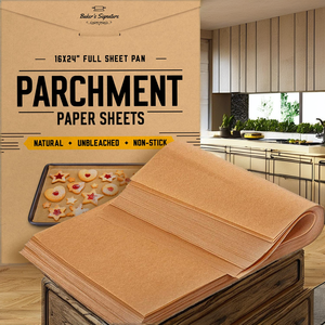 Tùy Chỉnh Không Dính Không Thấm Mỡ Giấy Da Nướng Bánh Giấy Cho Bánh Bánh Mì Bánh Pizza Bánh Mì Tráng Thực Phẩm Nướng Bánh Baper - Product Image 4