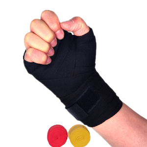 Vendas de <span class=keywords><strong>Boxeo</strong></span> de Algodón Personalizadas para Hombres y Mujeres, Vendajes Elásticos Absorbentes de Sudor para Soporte de Muñeca, para Entrenamiento de <span class=keywords><strong>Boxeo</strong></span> y Fitness, OEM - Product Image 1