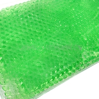 Pack de thérapie chaude et froide personnalisé avec logo, rectangulaire, réutilisable, en PVC de qualité médicale, avec billes de gel Aqua Pearls, 11x18,5 cm