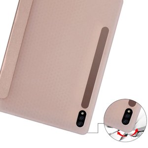 2024 nuovo Design pieghevole Cover posteriore trasparente con portamatite per <span class=keywords><strong>Samsung</strong></span> <span class=keywords><strong>Galaxy</strong></span> <span class=keywords><strong>Tab</strong></span> <span class=keywords><strong>S8</strong></span> <span class=keywords><strong>Plus</strong></span>/S7 <span class=keywords><strong>Plus</strong></span>/S7 FE 12.4 pollici - Product Image 6