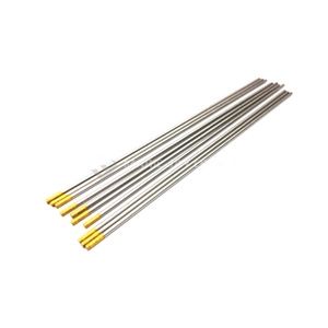Varillas de Soldadura TIG de Tungsteno Amarillo M&J, 2.5-4.0mm, 99.96% Plata, <span class=keywords><strong>Corriente</strong></span> Operativa de 150-280A <span class=keywords><strong>para</strong></span> Soldadura de Acero Inoxidable - Product Image 1