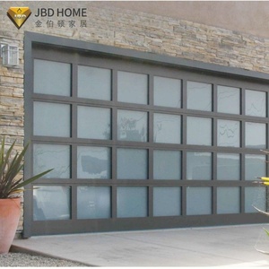 <span class=keywords><strong>Porte</strong></span> de <span class=keywords><strong>garage</strong></span> sectionnelle moderne en verre et aluminium, <span class=keywords><strong>motorisée</strong></span>, à enroulement automatique, pour usage résidentiel extérieur, 16x7, <span class=keywords><strong>prix</strong></span> - Product Image 3