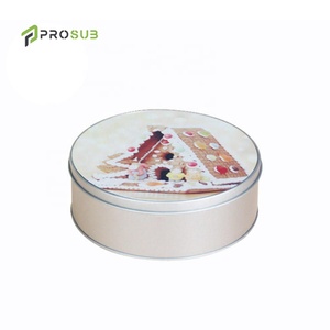 Prosub Sublimation Blank Candy Metal <strong>Round</strong> Tin <strong>Box</strong> Diy Photo Custom Sublimation Printing Tin Boxes - Product Image 5