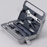 Perceuse électrique domestique quotidienne ensemble d'outils électriques quincaillerie électricien menuiserie entretien spécial boîte à outils multifonctionnelle